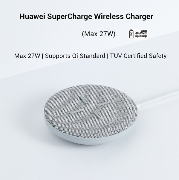 Huawei Wireless Charger 27W Max Super Charge For Huawei  Qi Standard Charge For iPhone/Samsung/Xiaomi