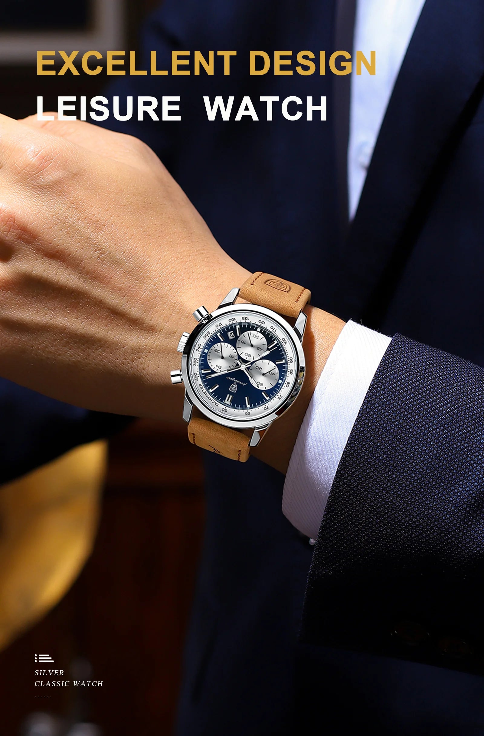 Luxury Mens Watch High Quality Waterproof Men's Wristwatch - SmartFusion
