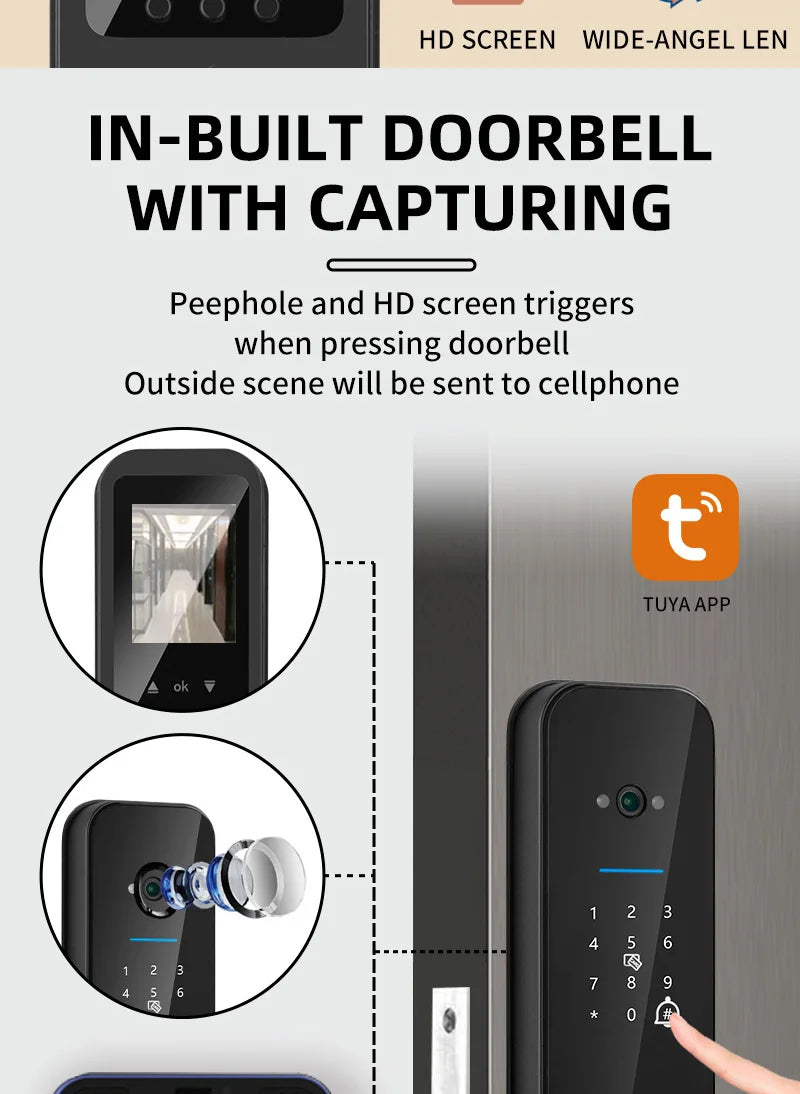WiFi Smart Door Lock - SmartPursue™