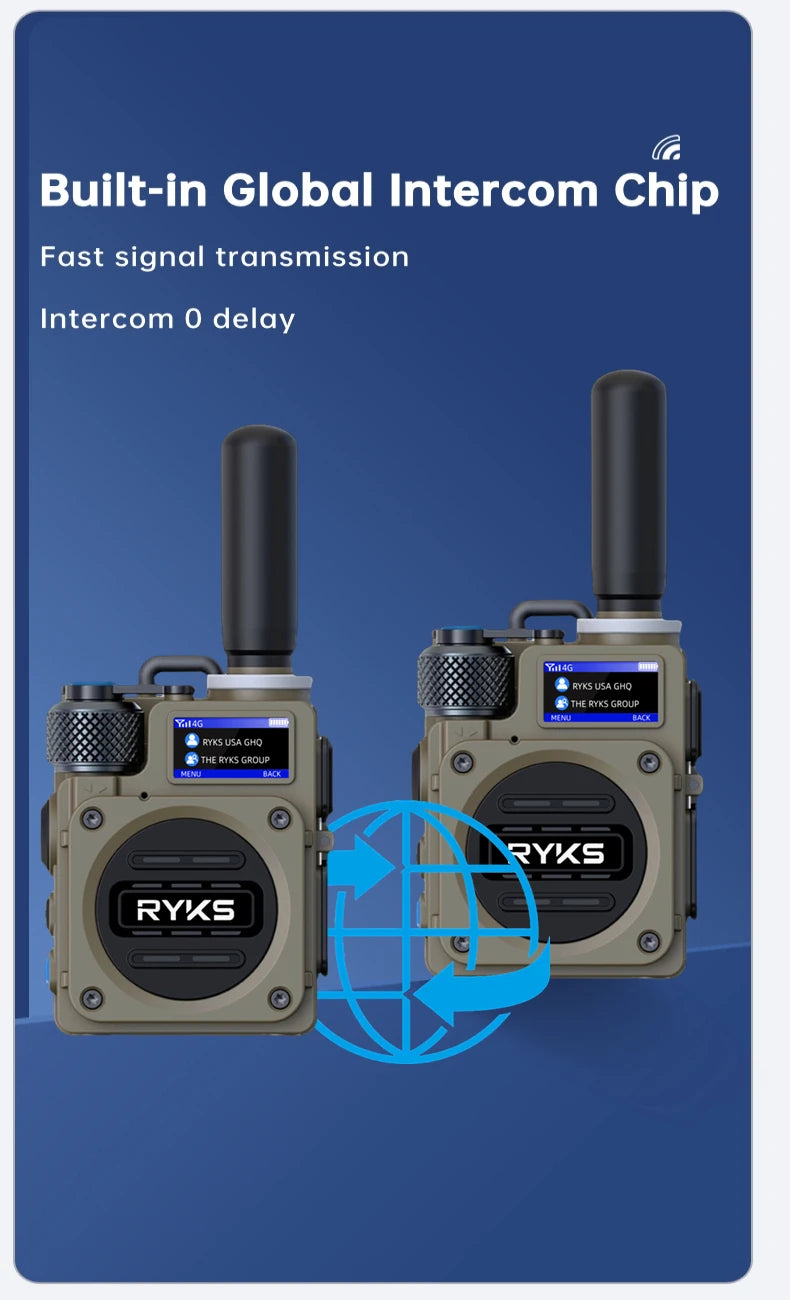 Mobile Walkie Talkie - Long-Range SIM Card Radio - SmartFusion