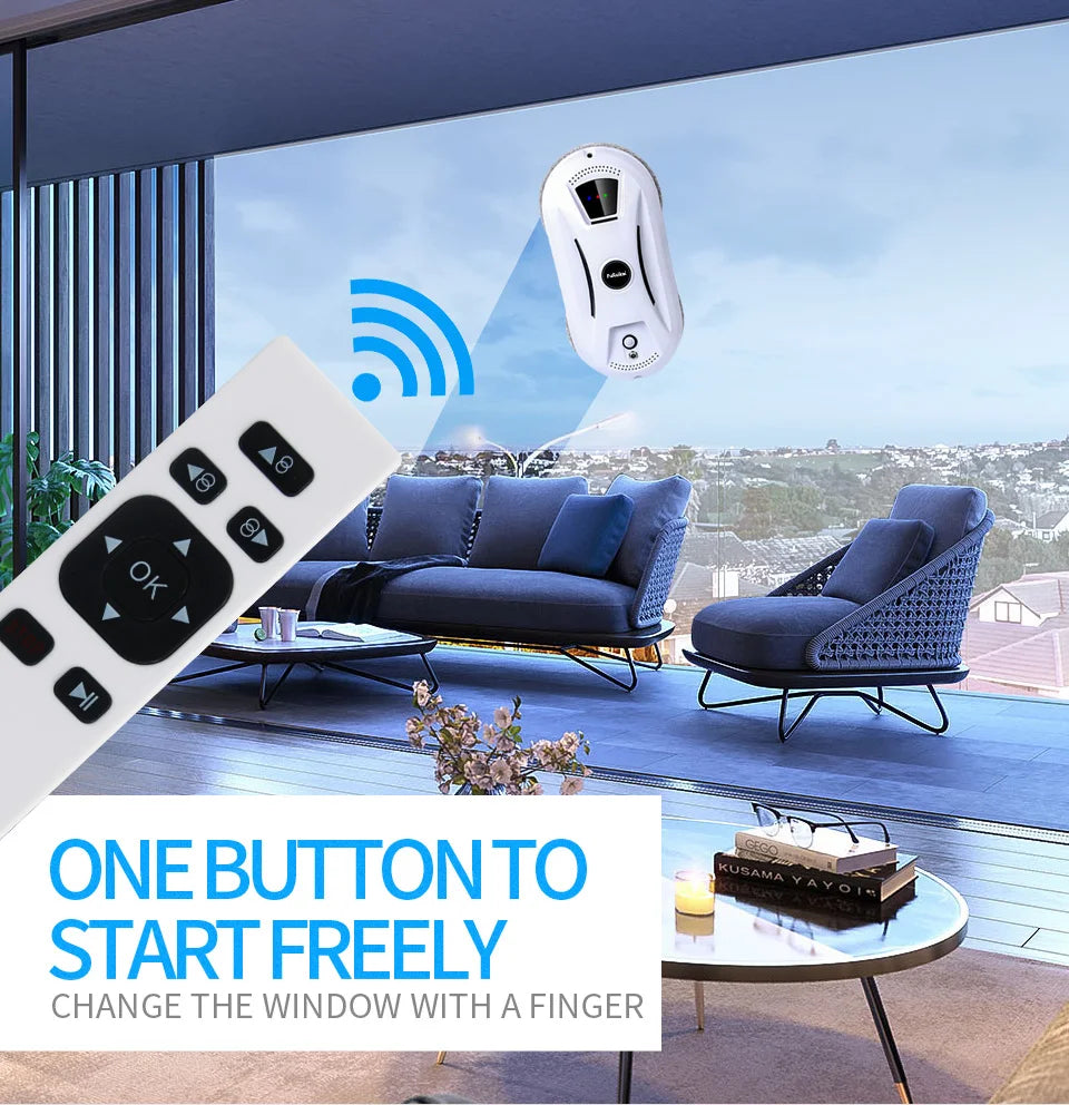 Window cleaning robot vacuum cleaner - SmartFusion