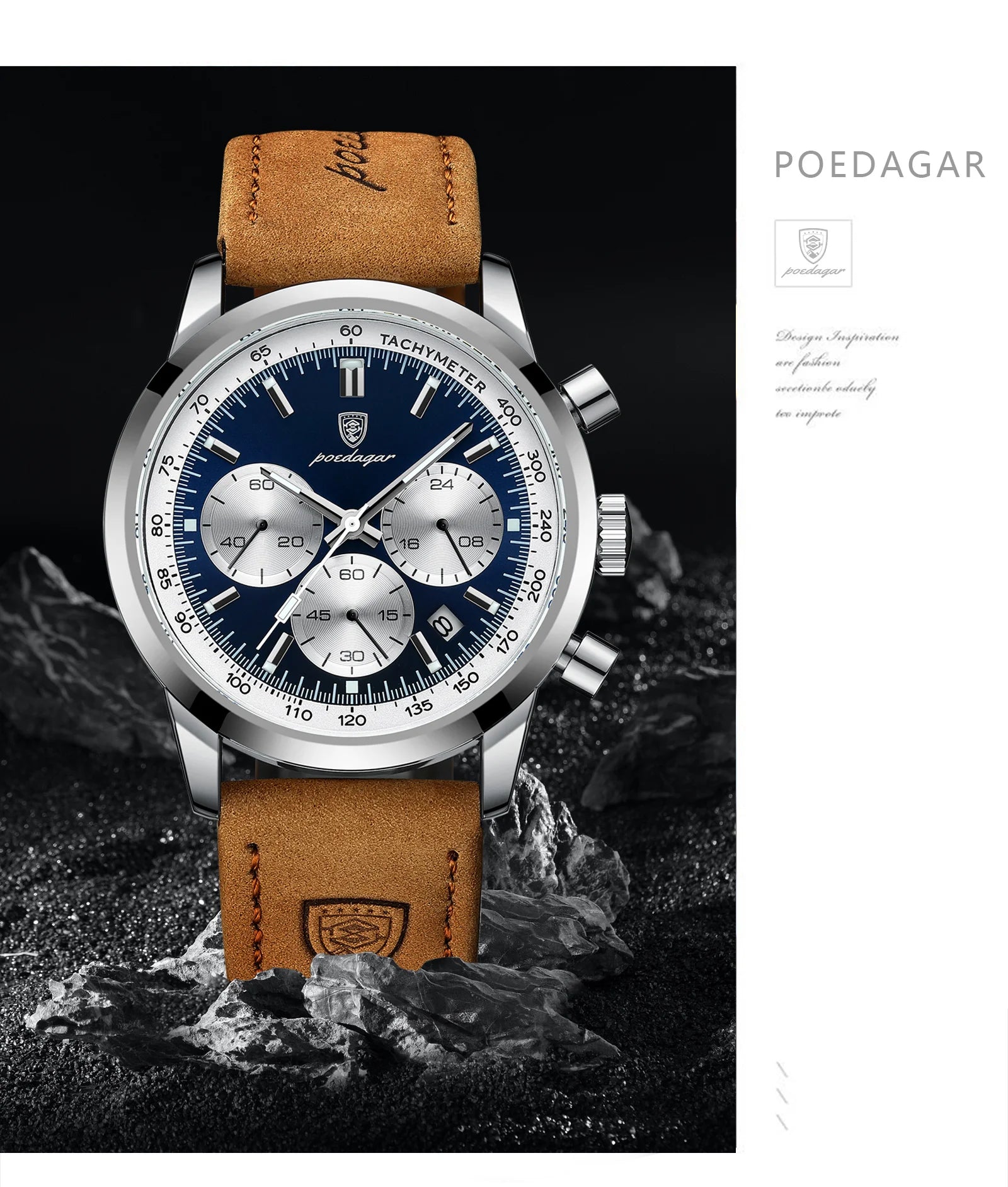 Luxury Mens Watch High Quality Waterproof Men's Wristwatch - SmartFusion