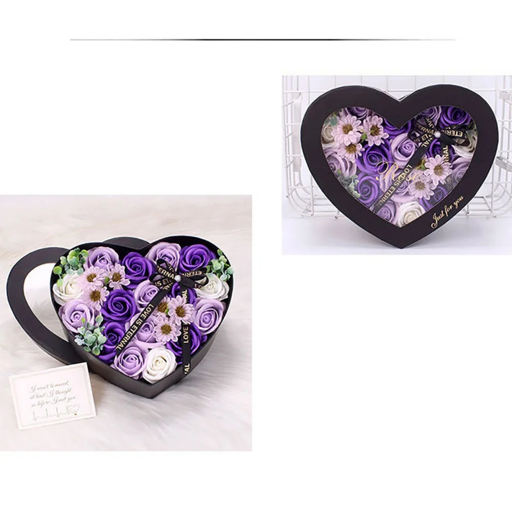 13Pcs Heart Shape Rose Gift Box - SmartFusion