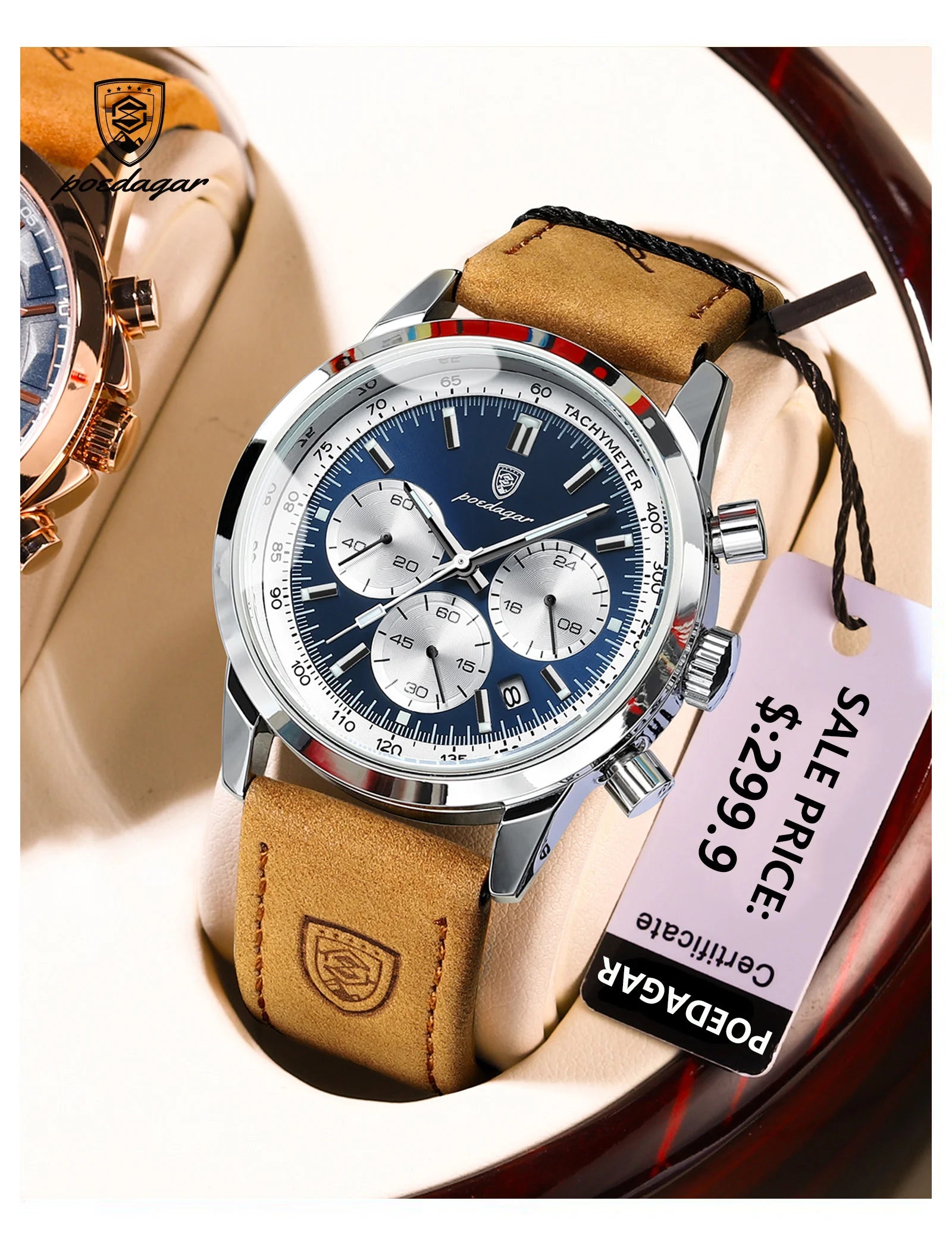 Luxury Mens Watch High Quality Waterproof Men's Wristwatch - SmartFusion