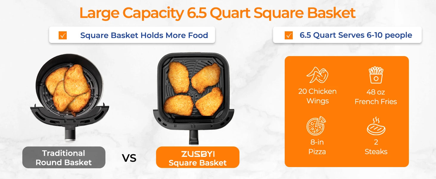 12L Air Fryer with Smart Screen - SmartPursue™