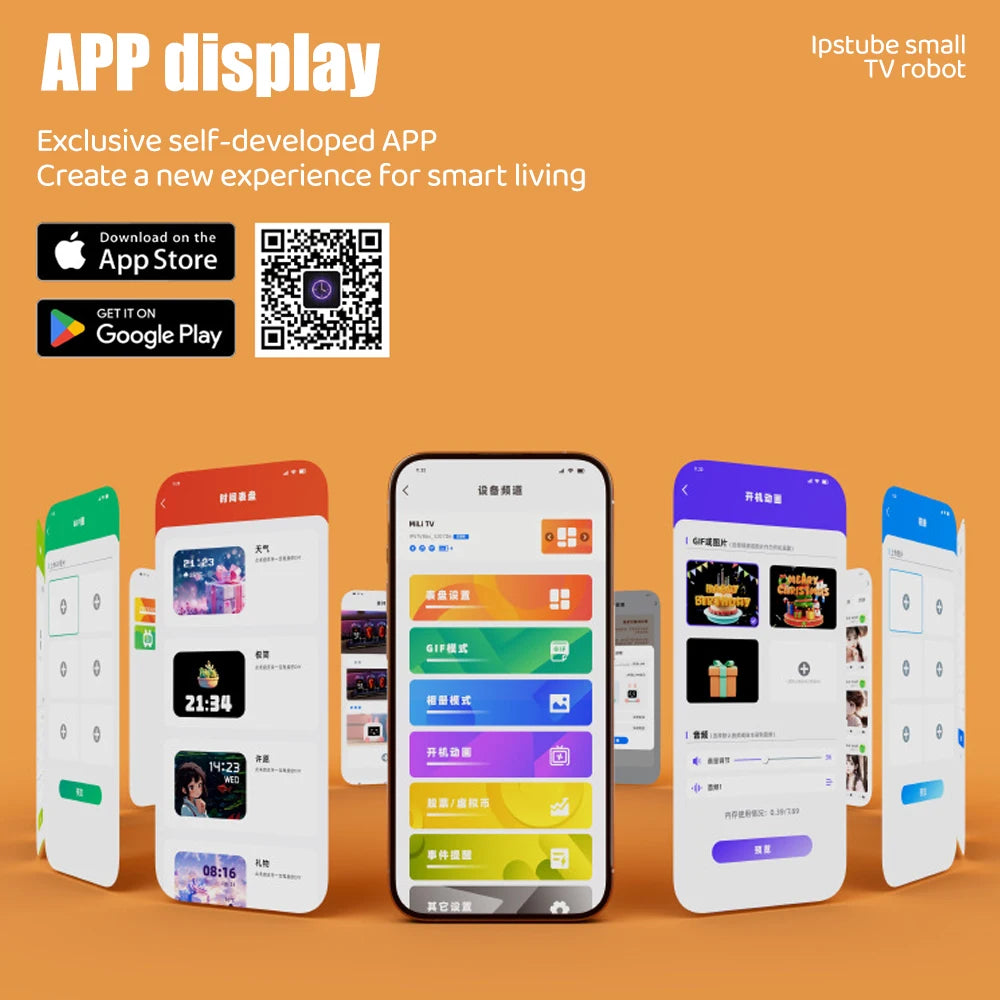 Mini TV Bluetooth Desktop Ornament - SmartFusion