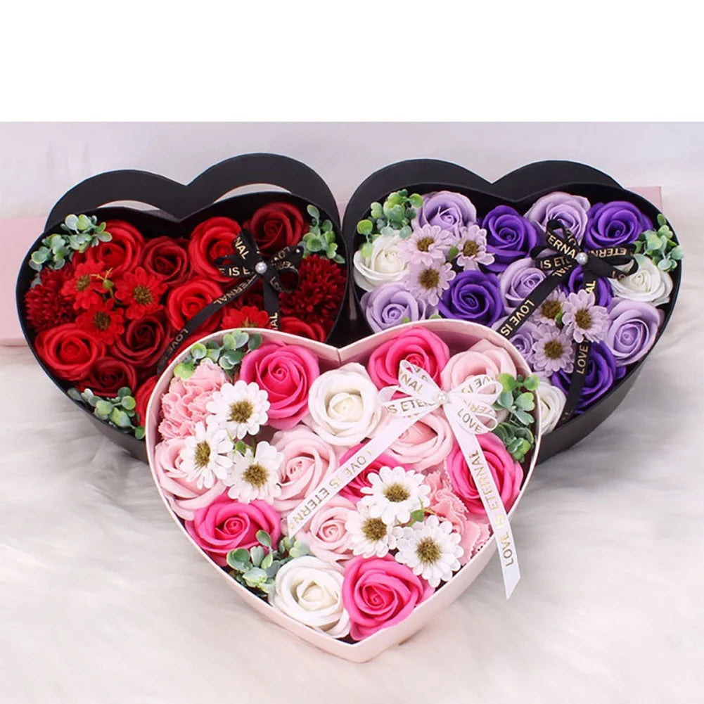 13Pcs Heart Shape Rose Gift Box - SmartFusion