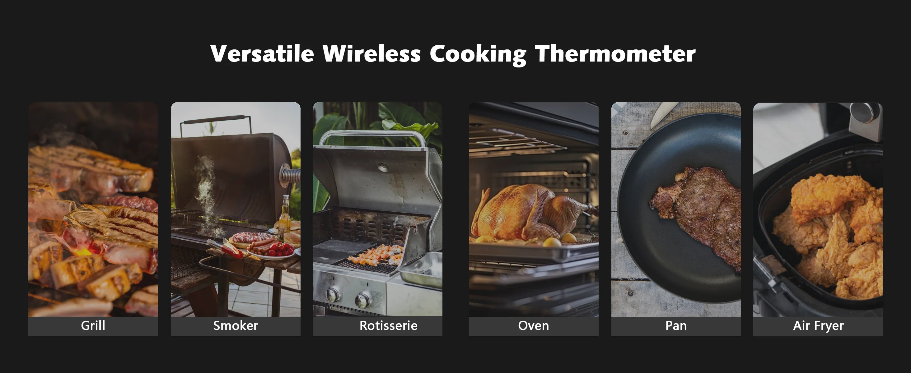 Wireless Bluetooth Meat Thermometer – Smart Cooking with Precision - SmartPursue™