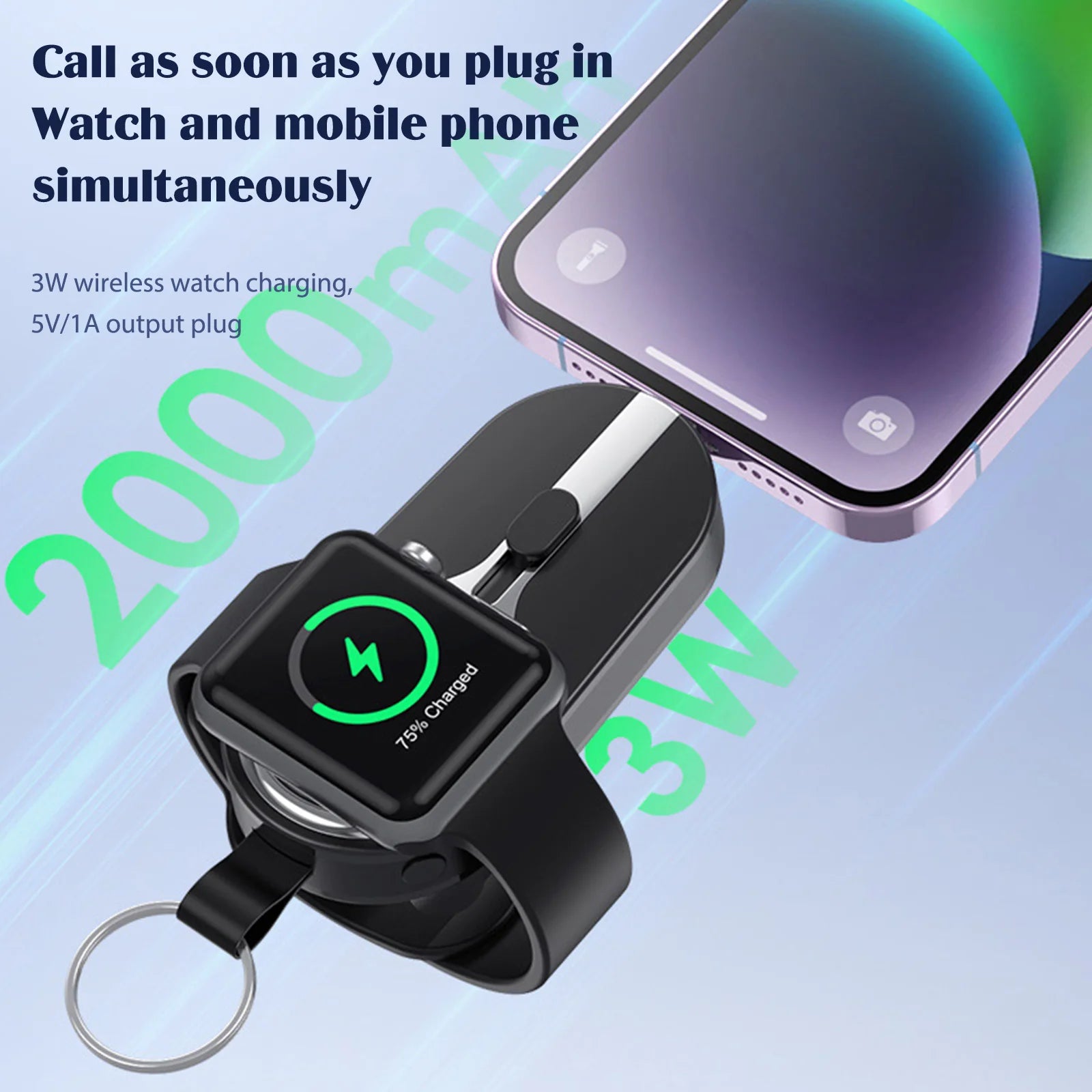 keychain portable charger for iphone - SmartFusion