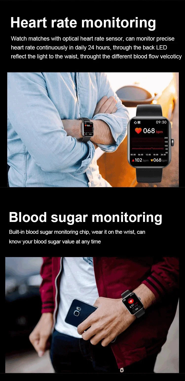 Multi-sport Blood Rate Monitoring SmartWatch - best fitness smartwatch