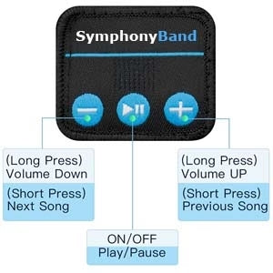 Wireless Bluetooth Earphone Sleeping Band