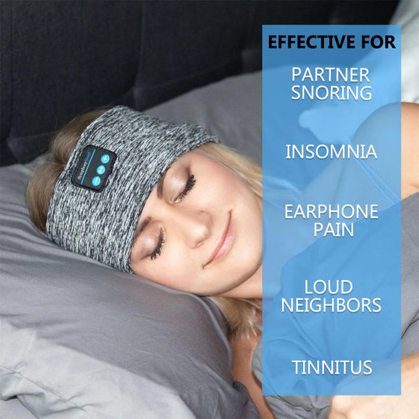 Wireless Bluetooth Earphone Sleeping Band: Enjoy Music with Comfort and Convenience wireless sleep headband