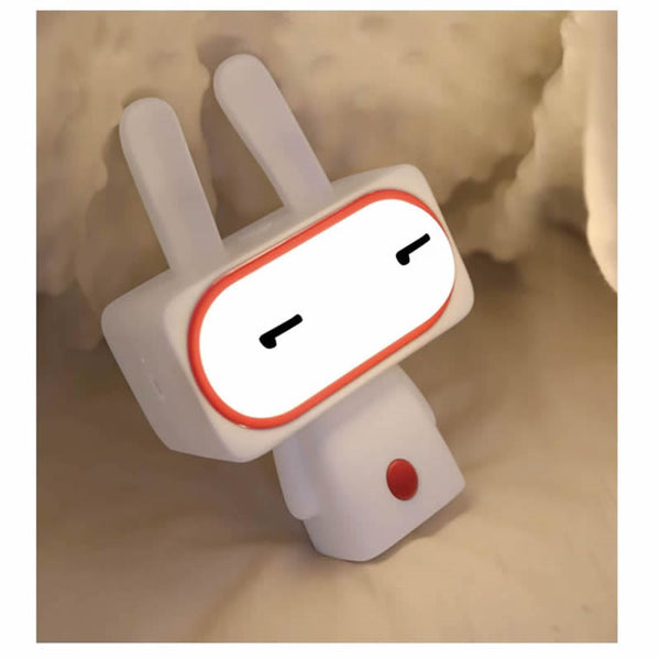 Rabbit LED Night Light USB Rechargeable Infinitely Dimmable Timed Companion Childs Night Light Sleep Cute Light Gift