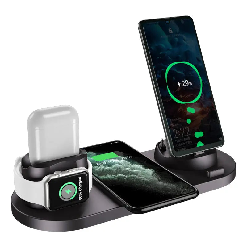 Fast Multiple Device Charger: Magnetic Station Stand