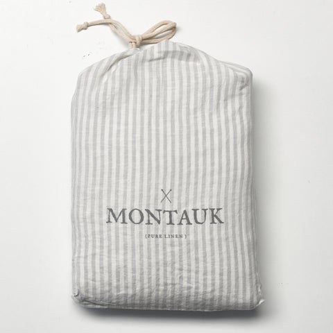 Ocean Stripe Quilt Cover – Montauk