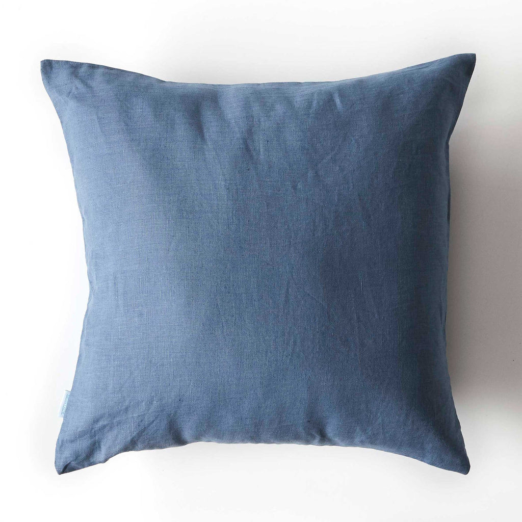 Vintage Denim Blue Cushion – Montauk Style