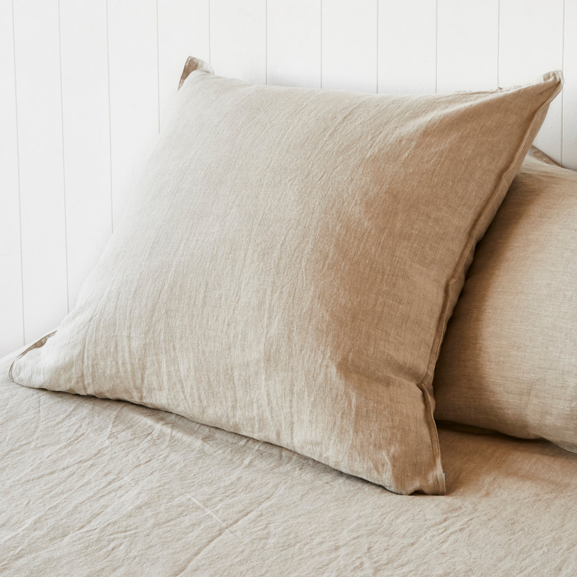 Natural European Pillowcases Montauk