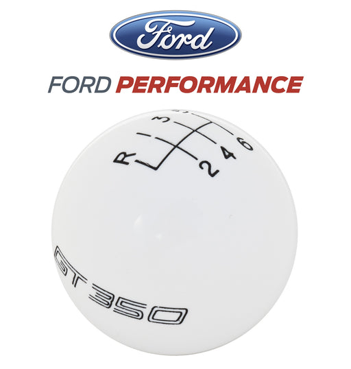 ➤ Ford Performance 6-speed shift knob with Ford Racing logo - Black (15-23  GT, V6 EB) now buy cheap at American Horsepower!