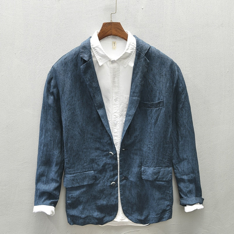 Ryleé Legacy® Premium Linen Blazer - LAURENTYN product image