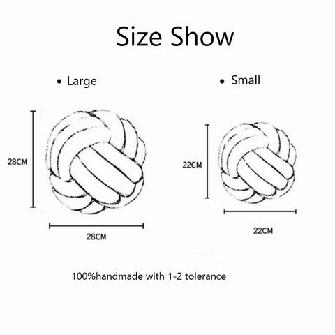modern pillow product size