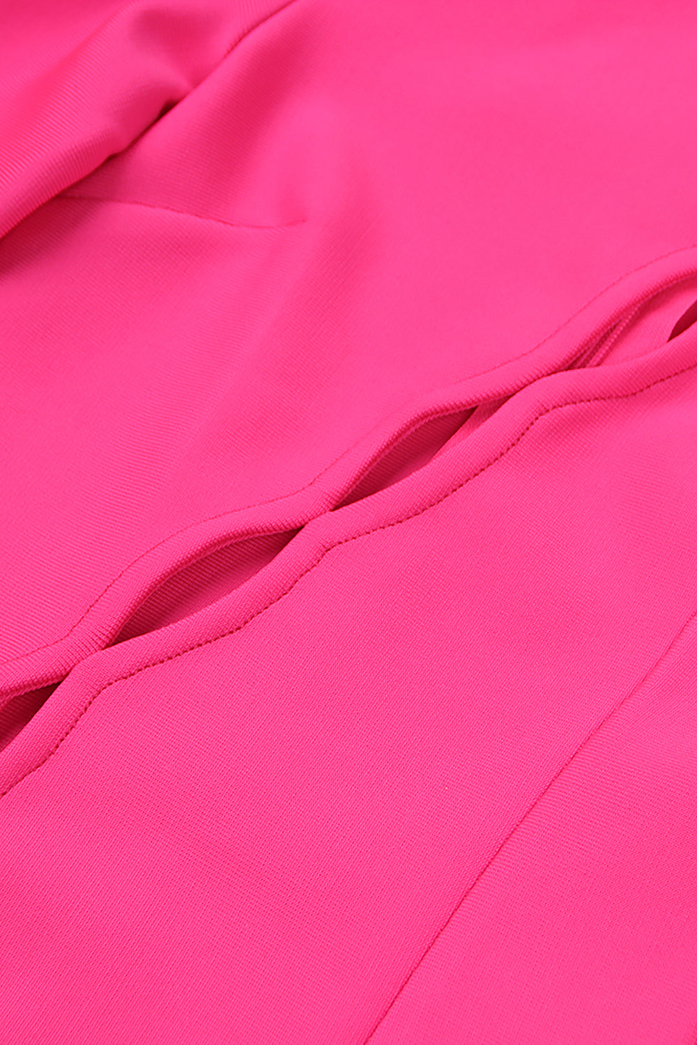 Hollow Out Long Sleeve Tie Tight Mini Bandage Dress - Image 11