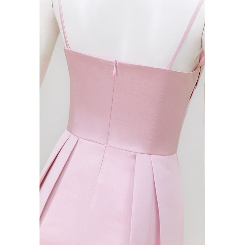 ROSANNA SATIN MIDI DRESS - Image 5