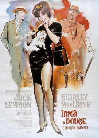 The poster of "Irma the sweet"