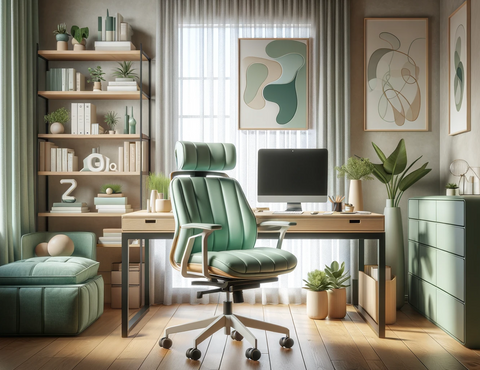 ergonomic-chair-green