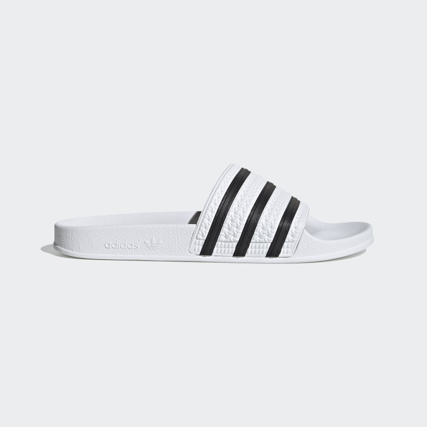 Adidas Adilette Slide White Black