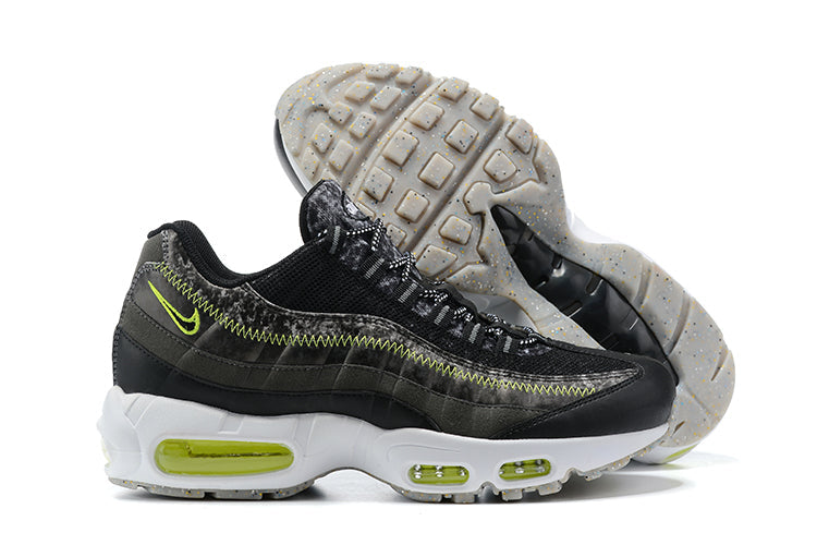 Nike Air Max 95 M2Z2 Recycled Wool Pack Black Electric Green CV6899-001 Sneaker Running Shoes Morech