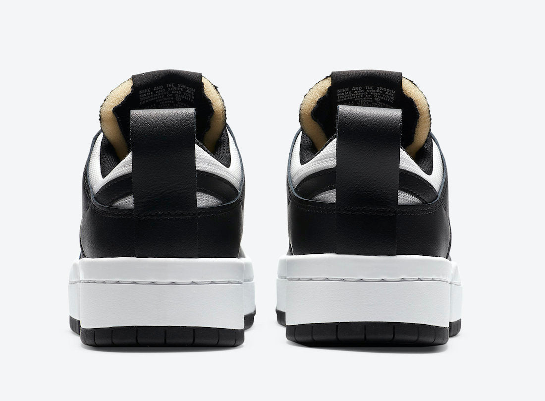 Nike Dunk Low Disrupt Black White CK6654-102 Casual Flat Skatebord Shos Morechoice TVCC