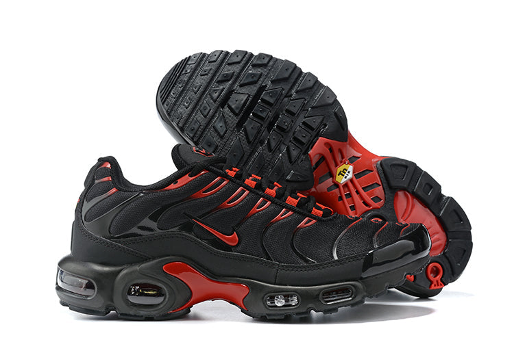 Nike Air Max Plus Bred CU4864 001 Metallic Gold University Red Black Running Shoes Sneaker Morechoic