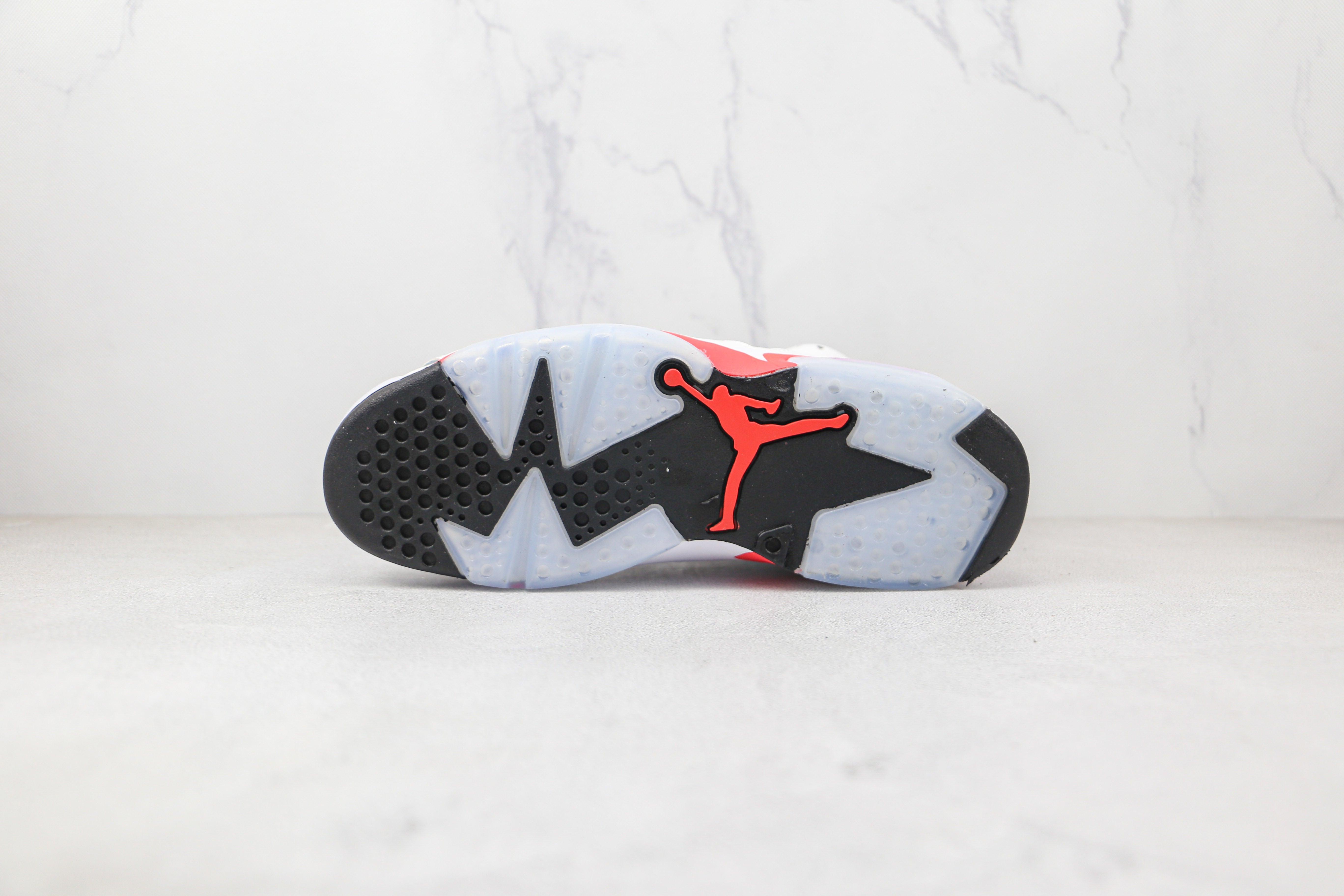 Nike Air Jordan 6 Retro White Infrared 384664 123 Sneaker Basket
