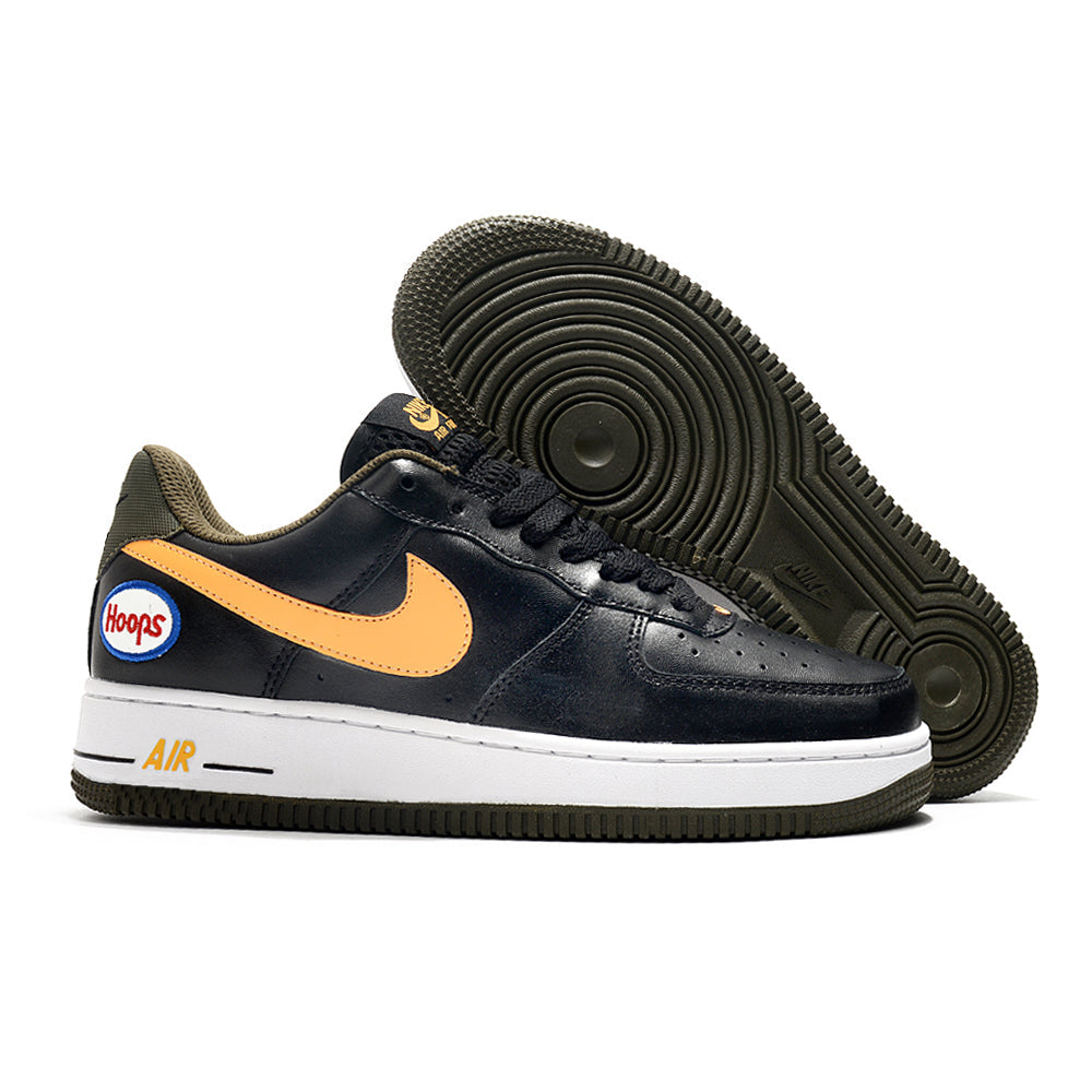 Nike Air Force 1 Low Hoops Black University Gold DH7440-001 Low 