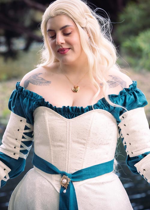 Swan Princess Corset 18th century type of corset