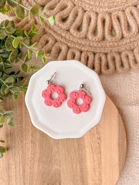 Retro Flower Dangles