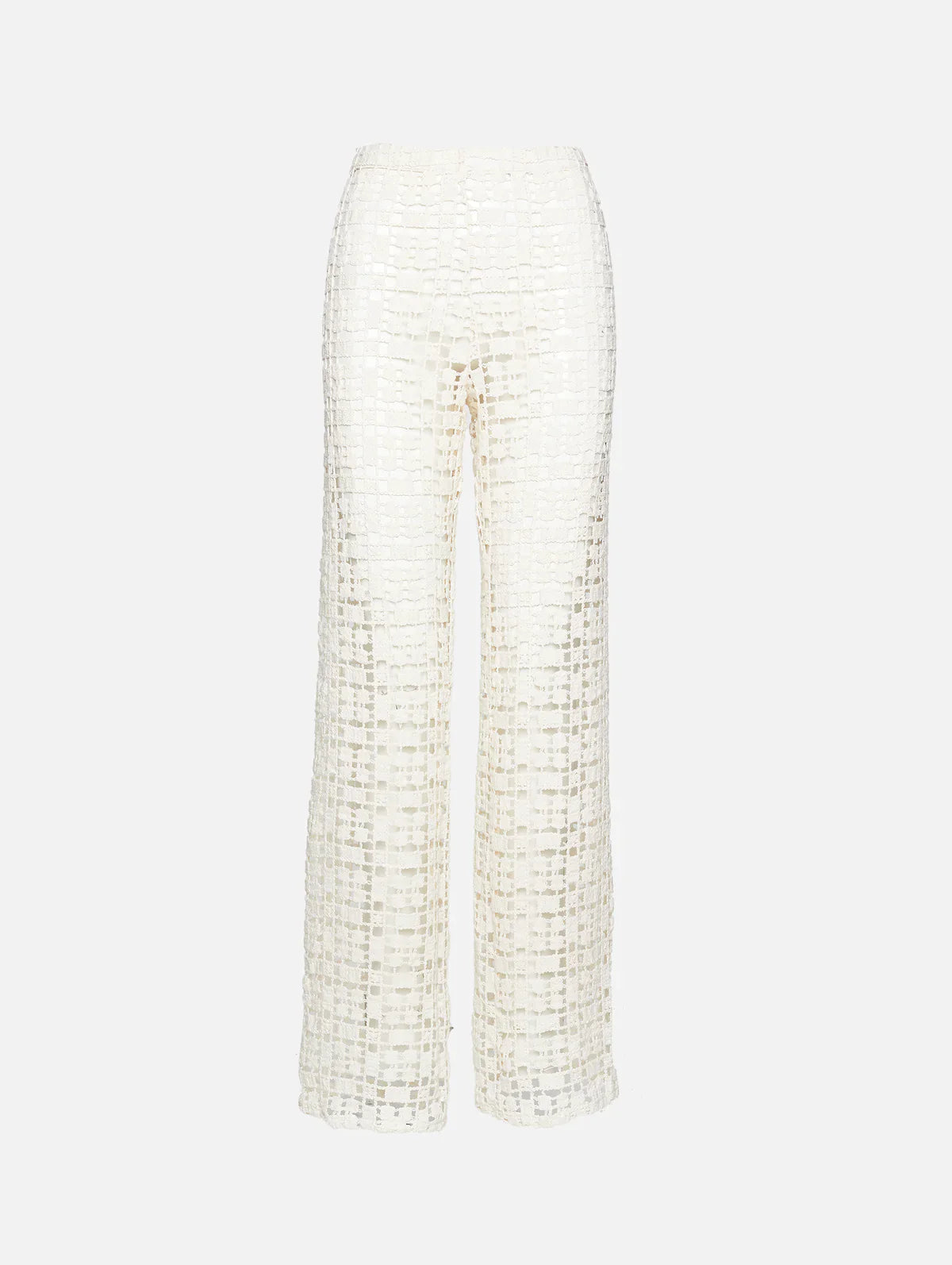 Playa Pants in Ivory Mesh