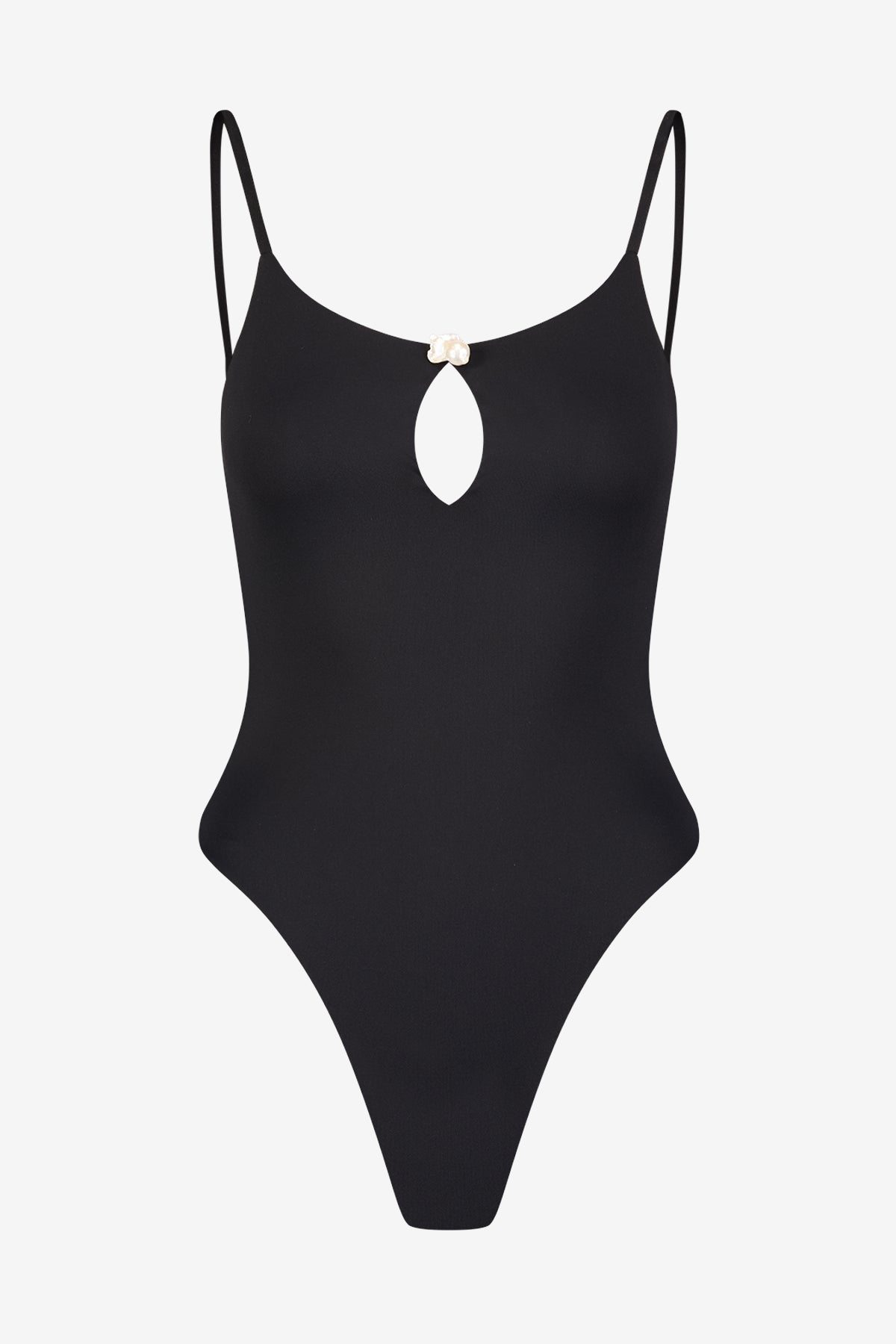 Pearl One-Piece in Black