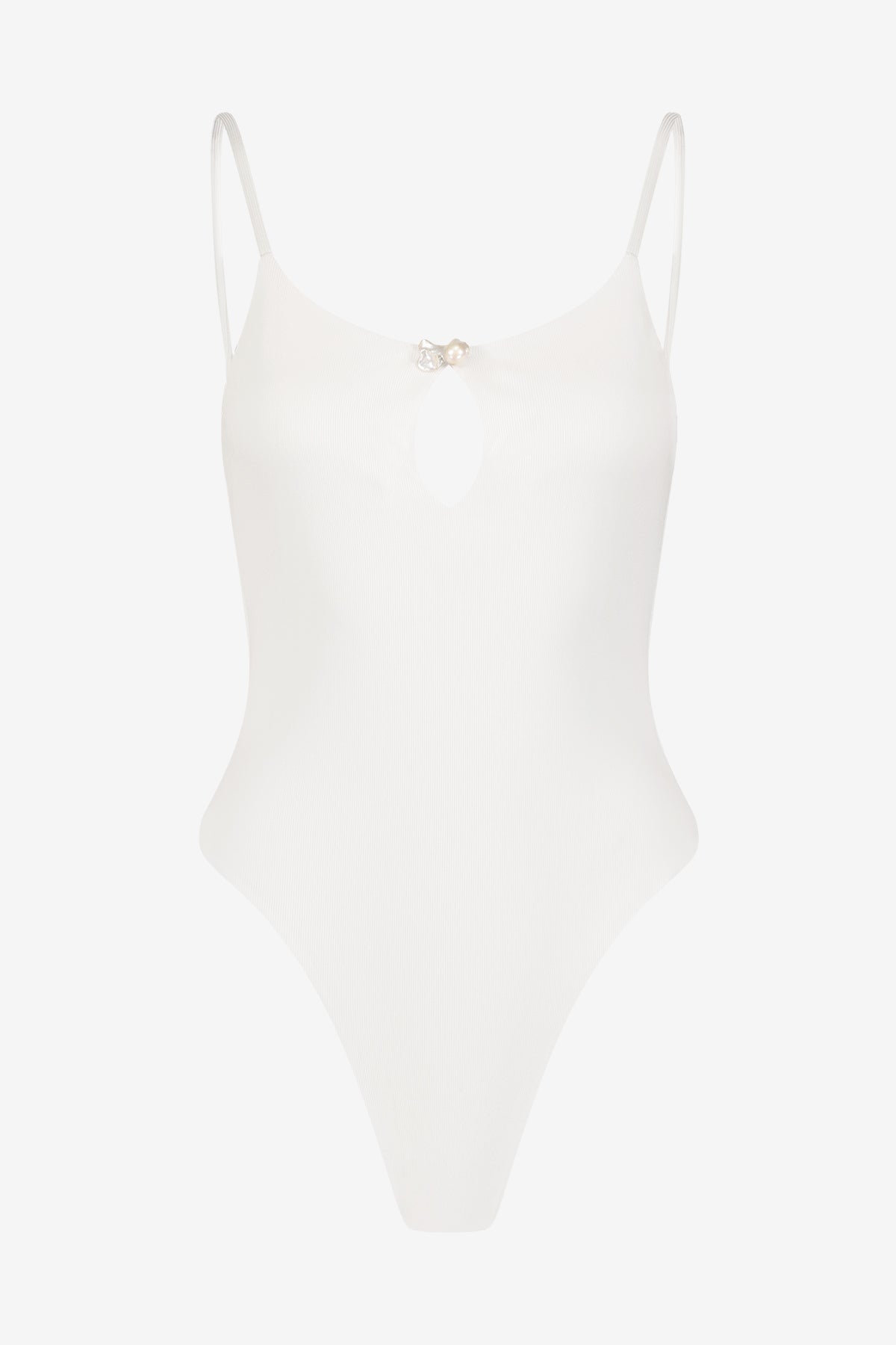 Pearl One-Piece in White