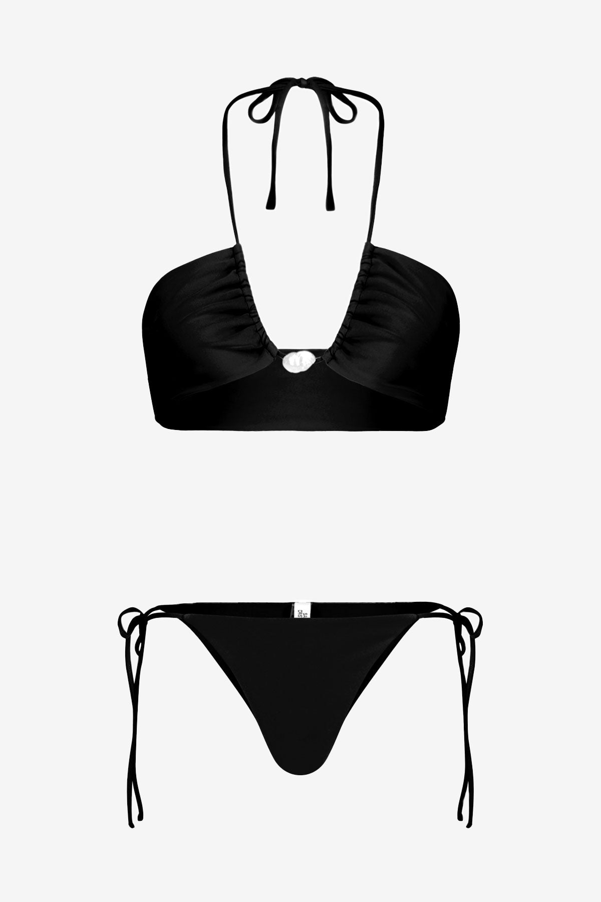 Bahia Bikini with Pearl in Black