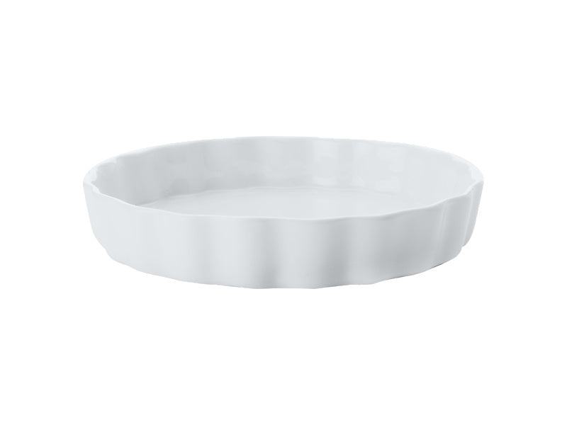 White Basics Flan Dish 13cm