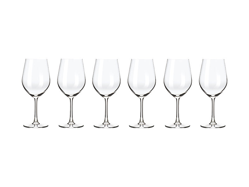 Cosmopolitan Wine Glass 590ML Set of 6 Gift Boxed