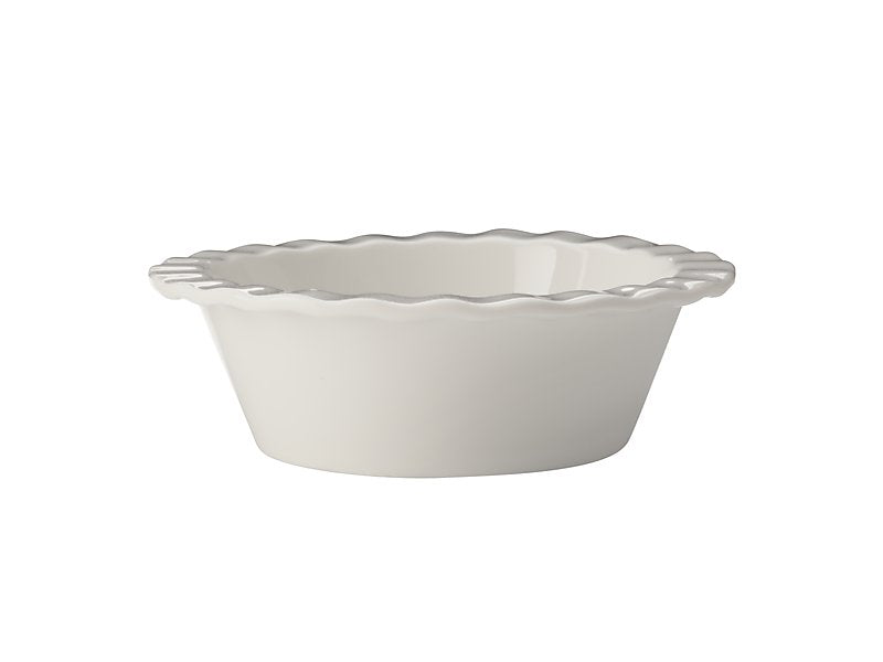 Epicurious Fluted Pie Dish Mini 12.5x4cm White