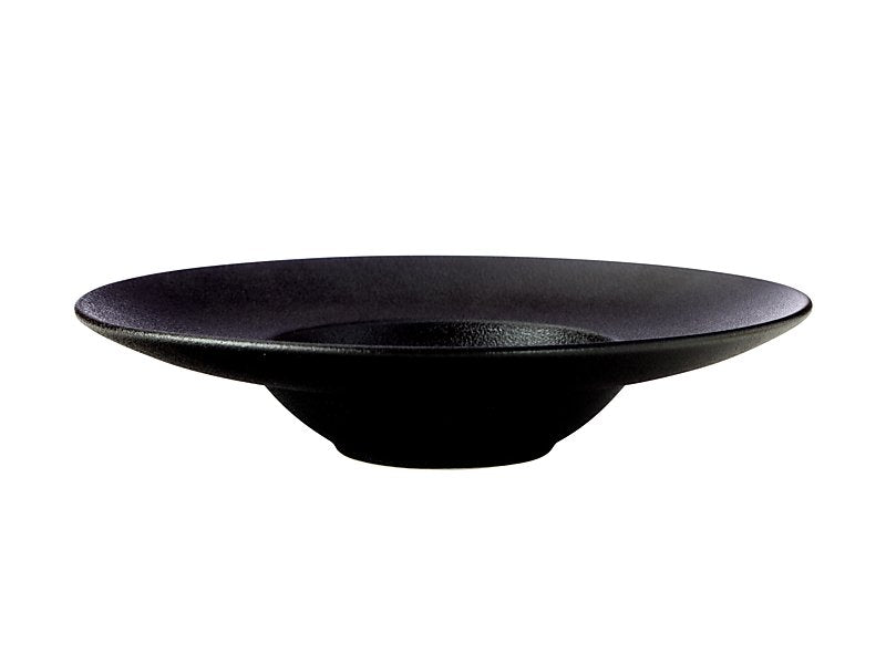 Caviar Show Plate 28cm Black