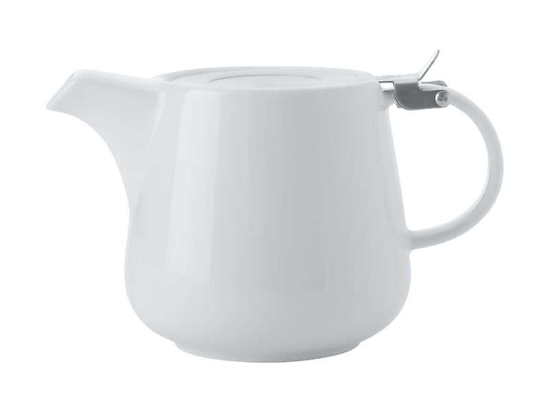 White Basics Teapot With Infuser 1.2L White Gift Boxed