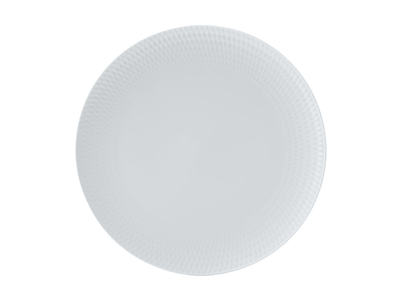 White Basics Diamonds Dinner Plate 27cm