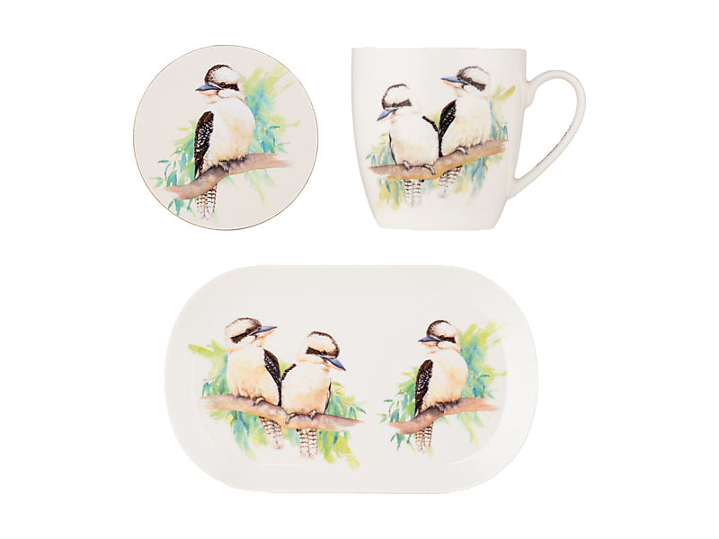 Katherine Castle Bird Life Gift Set Kookaburra Gift Boxed