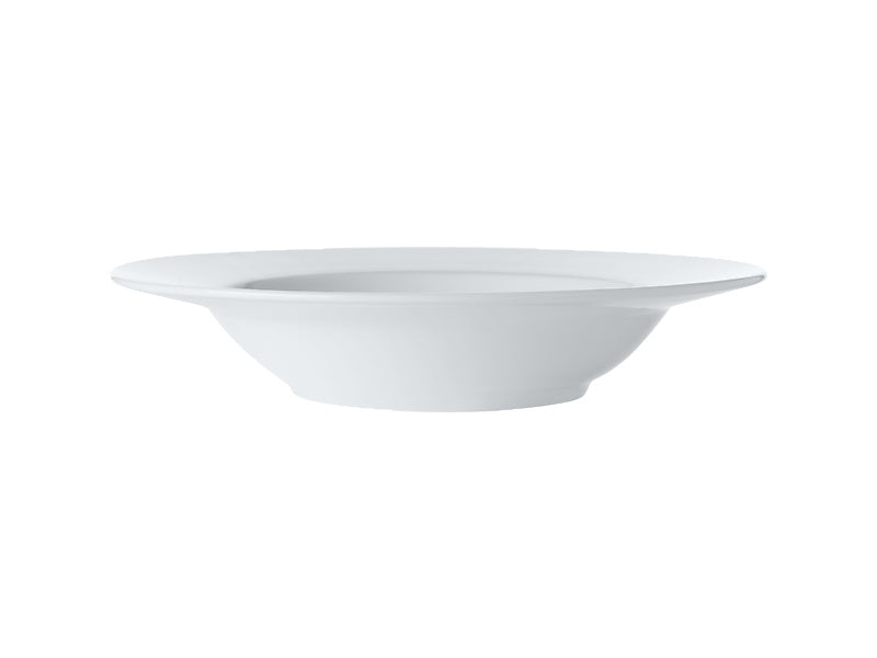 White Basics Rim Soup Bowl 23cm