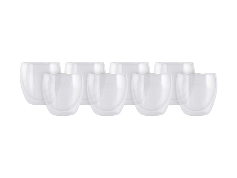 Blend Double Wall Cup 250ML Set of 8 Gift Boxed