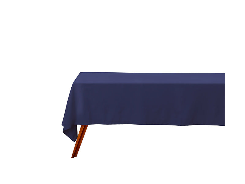 Cotton Classics Rectangle Tablecloth 230x150cm Navy